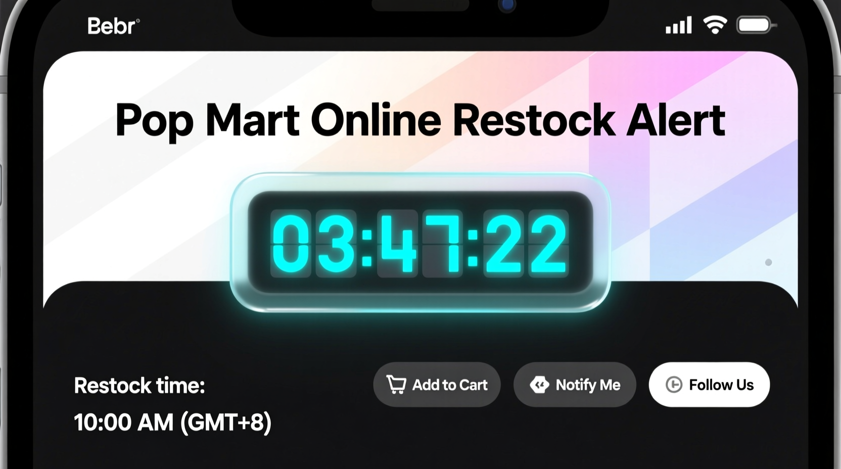 what time does popmart restock online