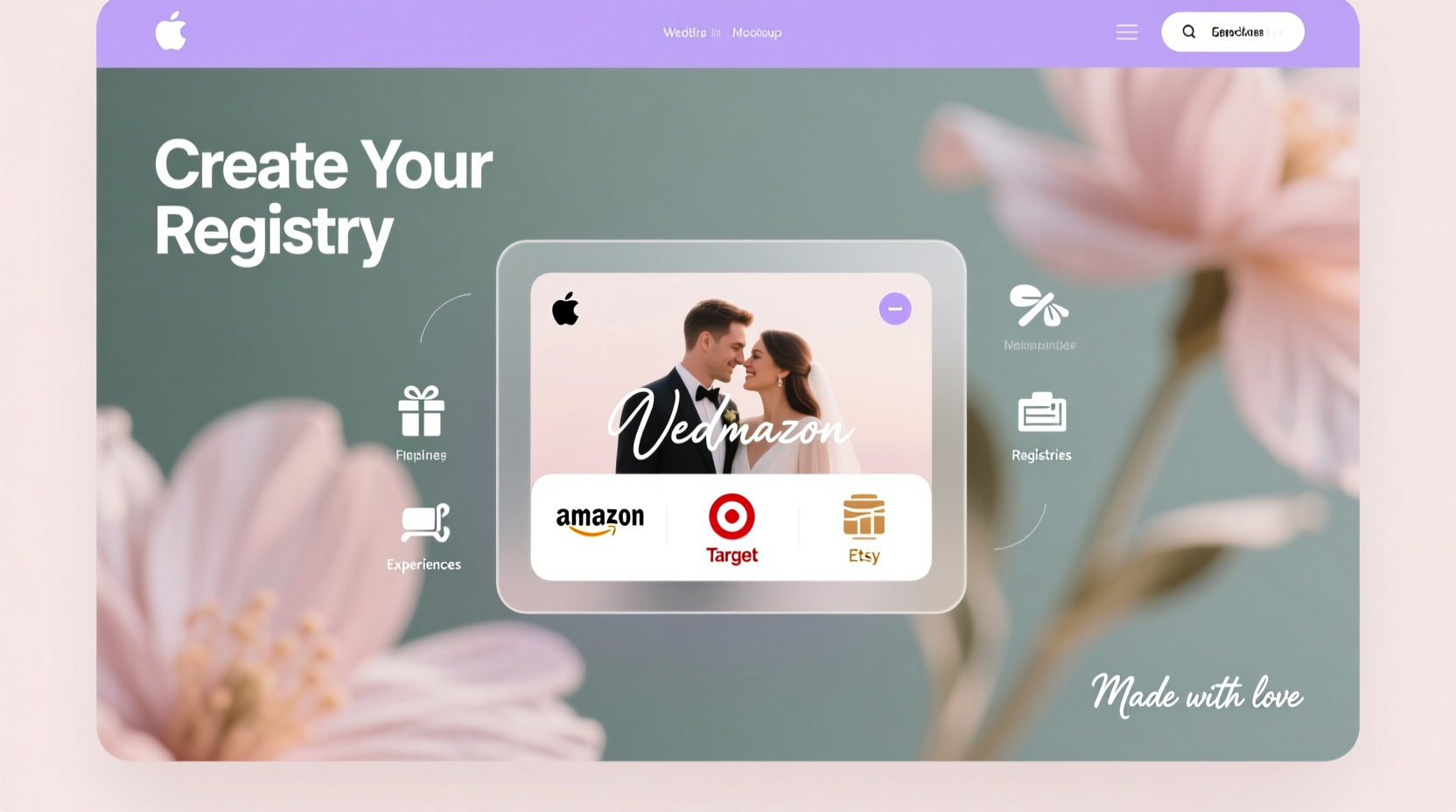 where to make a wedding registry