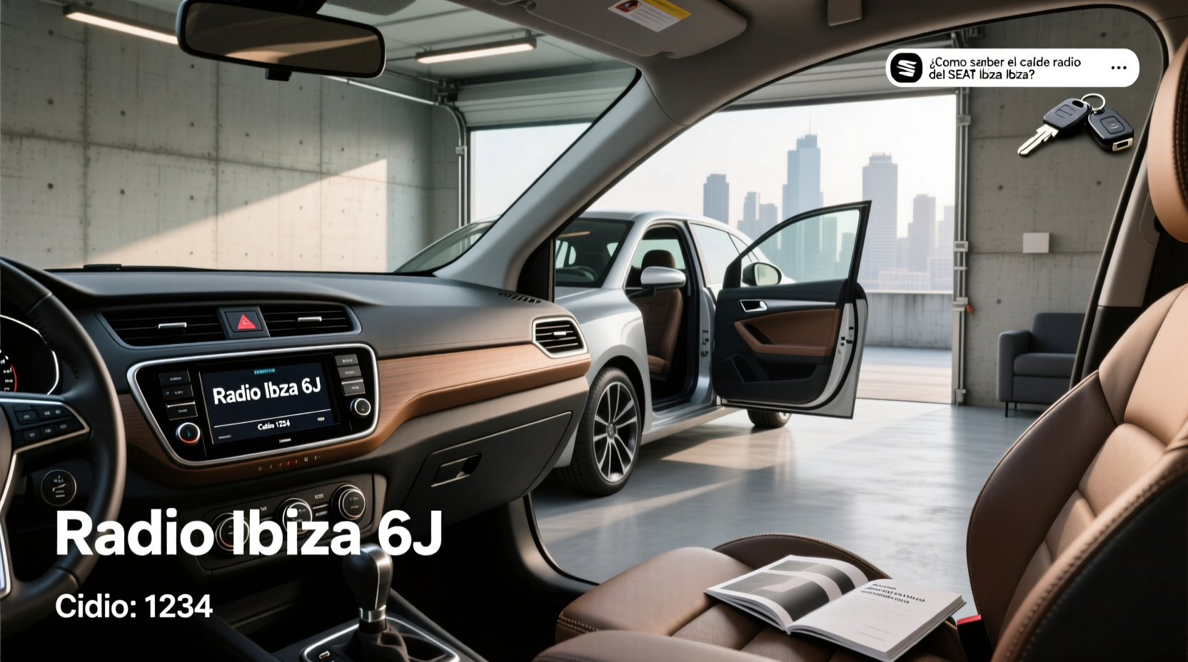 How to Choose Radio Ibiza 6J, ¿Cómo Saber el Código Radio del SEAT Ibiza?