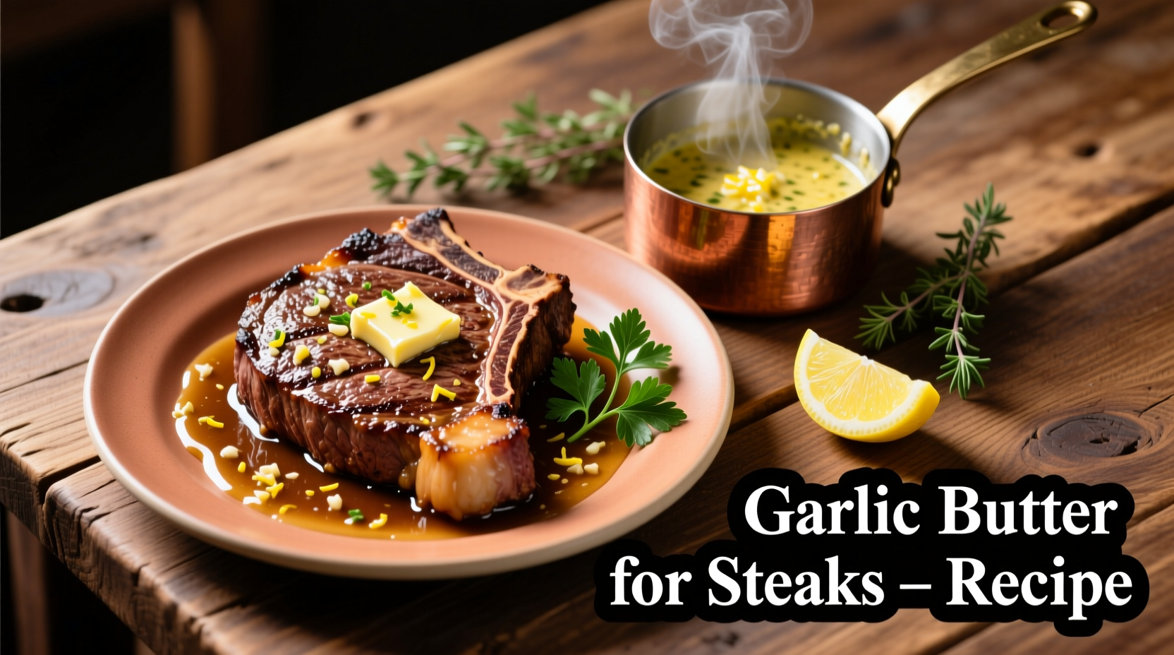 garlic butter for steaks recipe