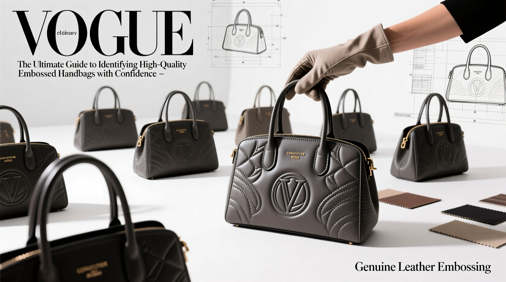 the ultimate guide to identifying high quality embossed handbags with confidence