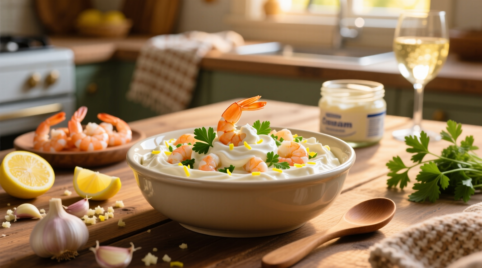 how to make creamy shrimp dip