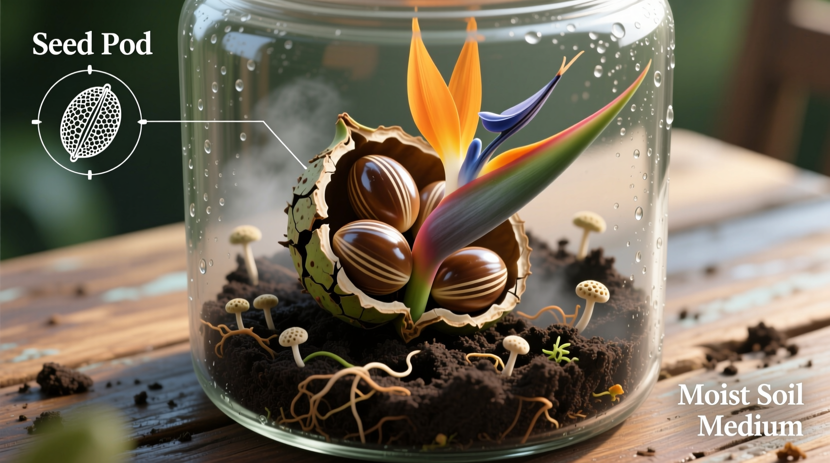 how to grow bird of paradise seeds