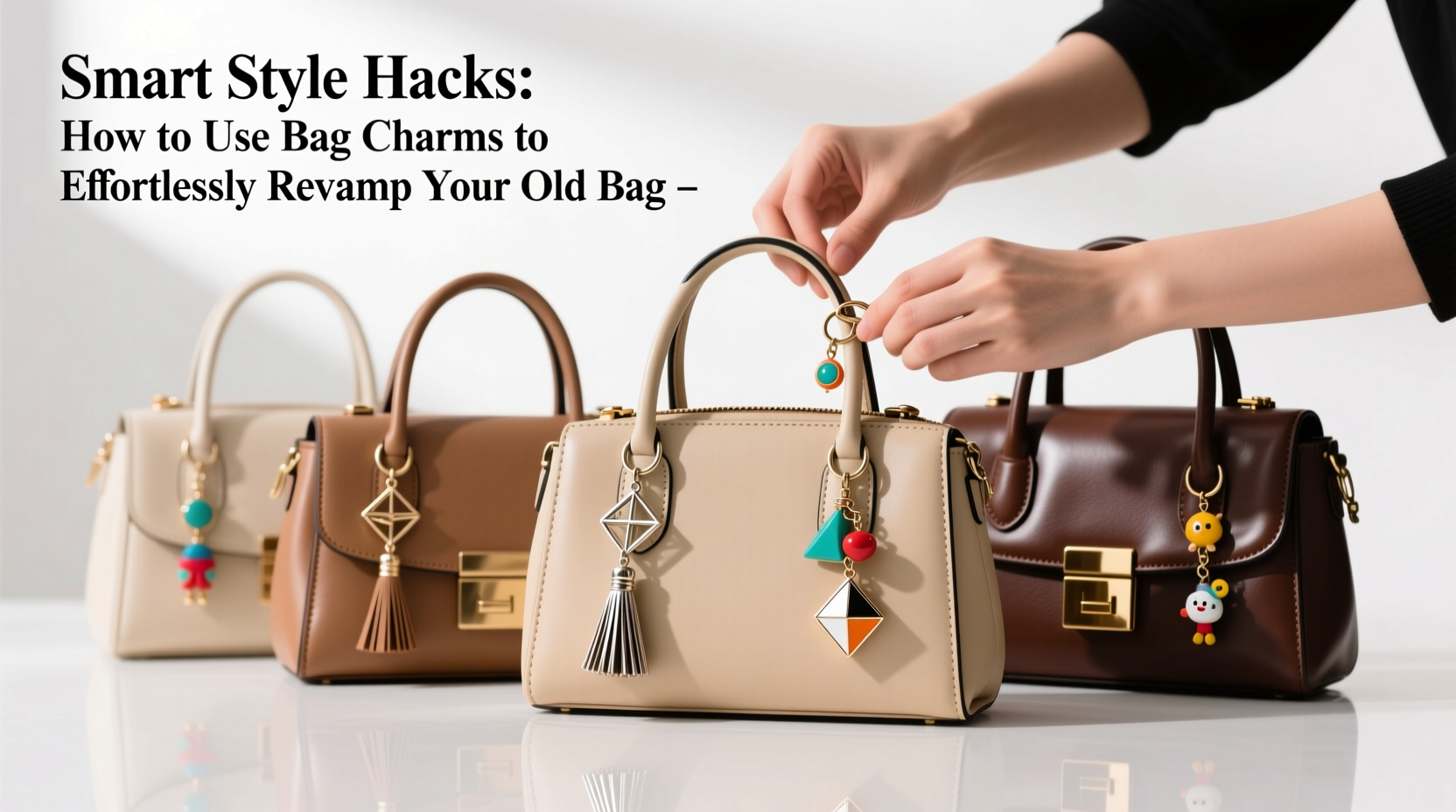 smart style hacks how to use bag charms to effortlessly revamp your old bag