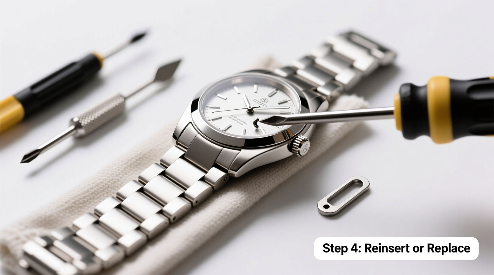 a step by step guide to safely removing links from your watch bracelet at home