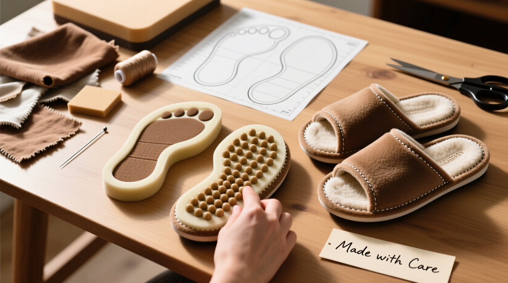 step by step guide to crafting comfortable diy massage slippers at home