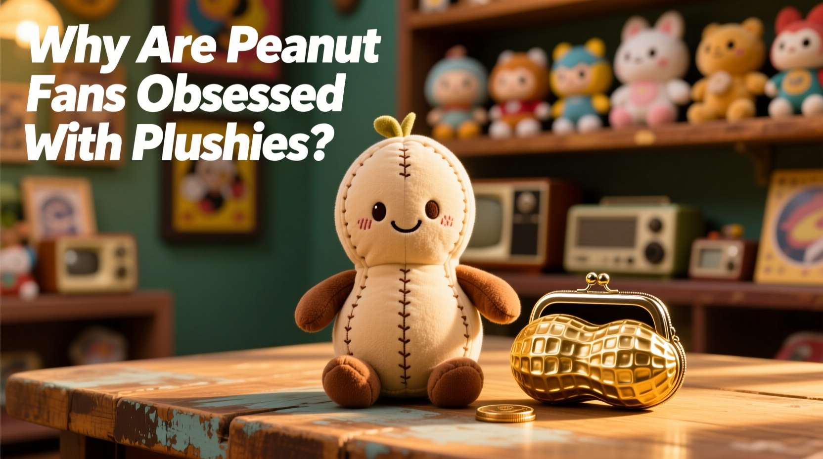 peanut plush doll vs coin purse why are peanuts fans suddenly obsessed with plushies