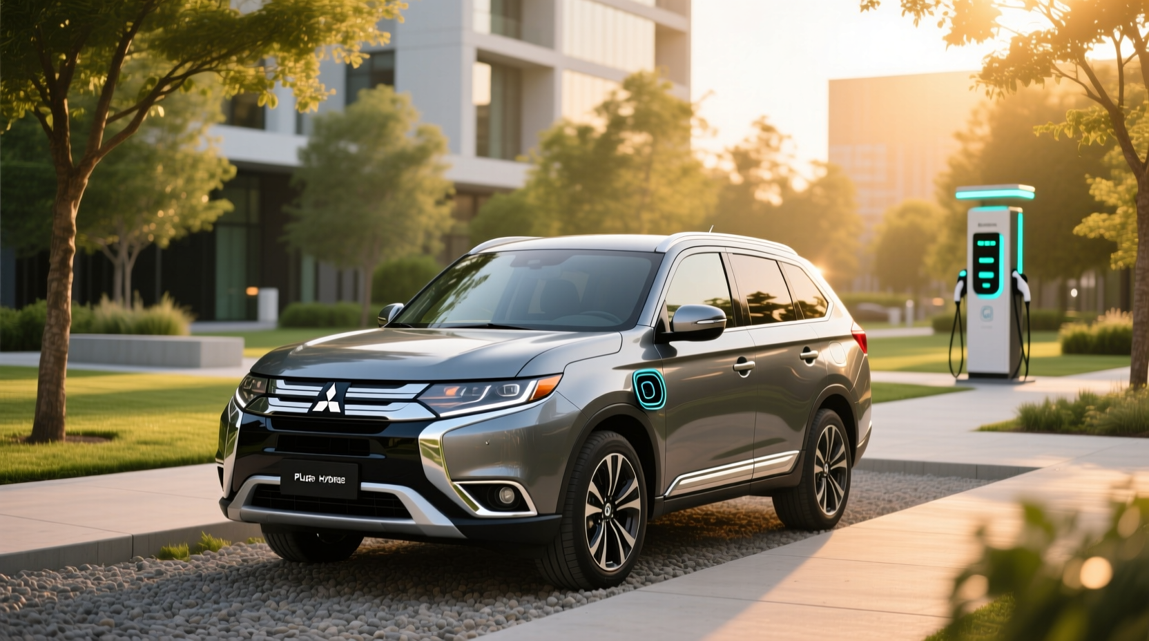 Faszinierend Mitsubishi Outlander Plug In Hybrid Bild