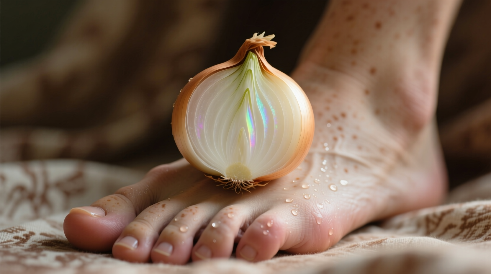 Onion on Bottom of Feet: Facts vs Folk Remedy Claims