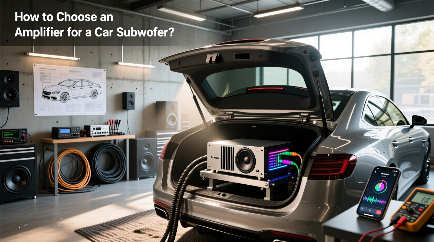 How to Choose an Amplifier for a Car Subwoofer