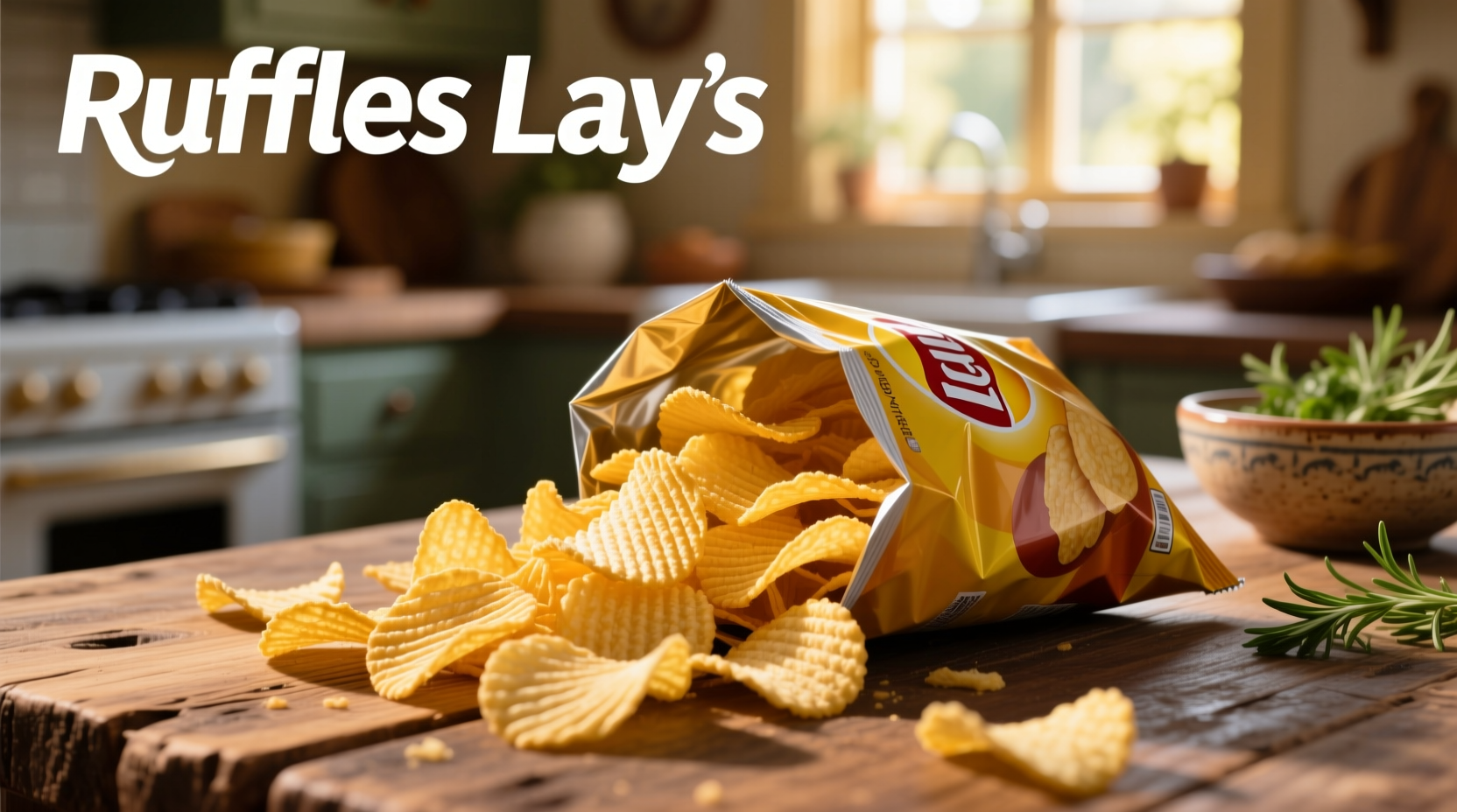 Ruffles Lay's Potato Chips: Texture, Flavor & Key Differences