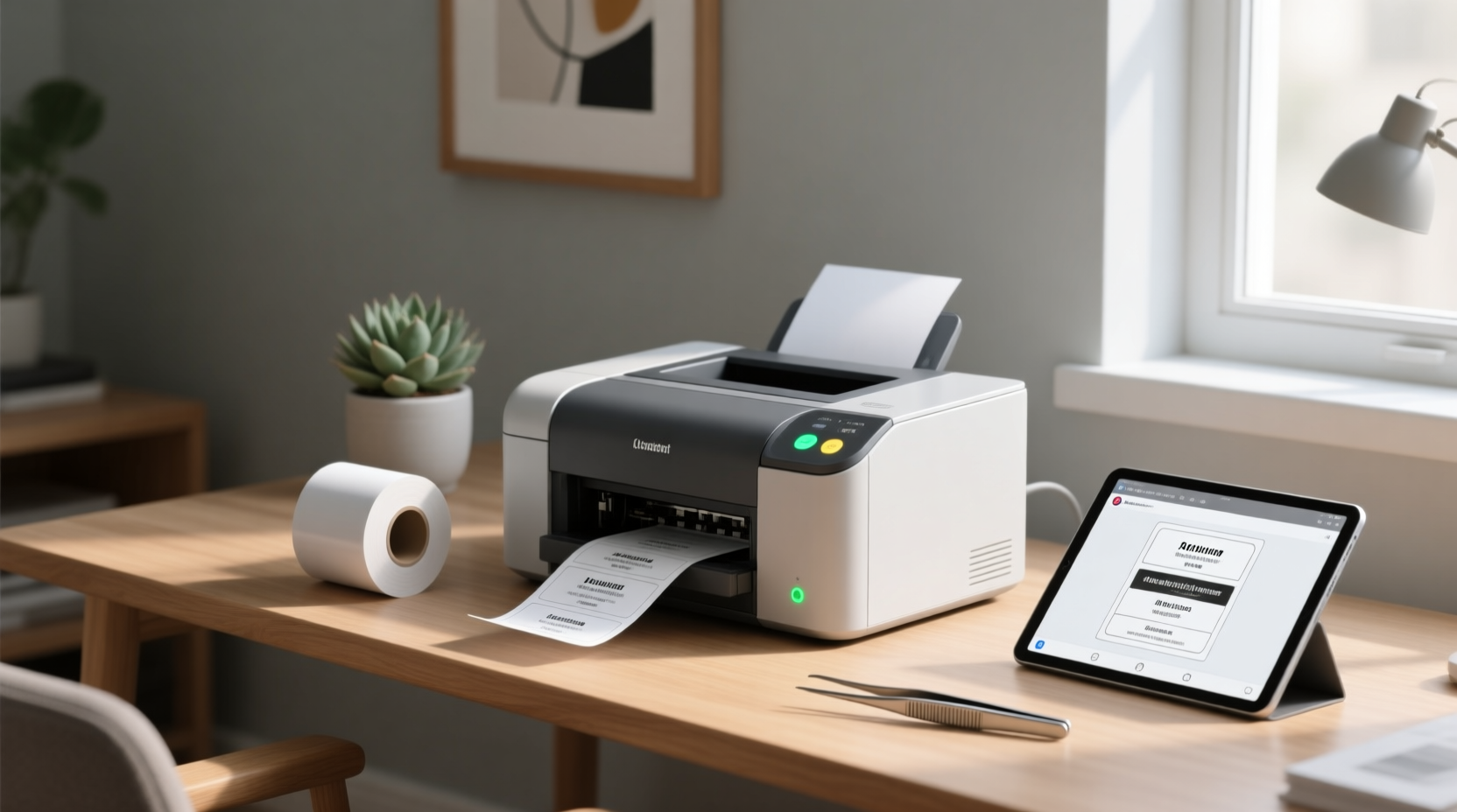 label and sticker printer