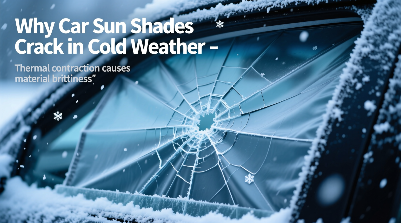 Why Car Sun Shades Crack in Cold Weather