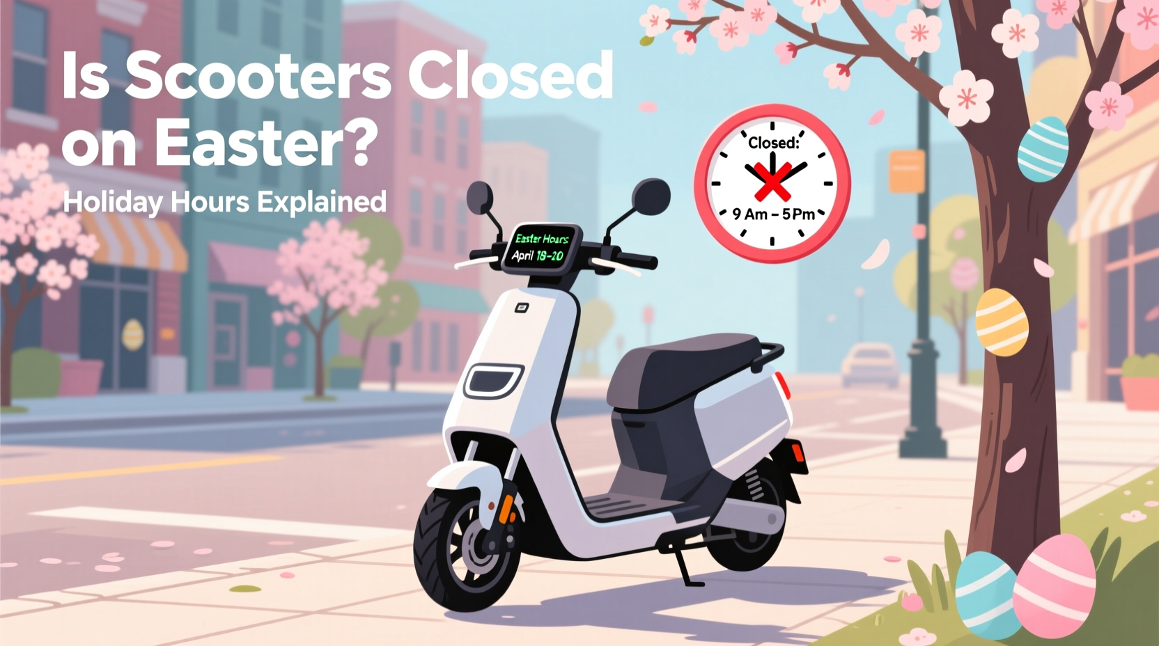 is scooters closed on easter