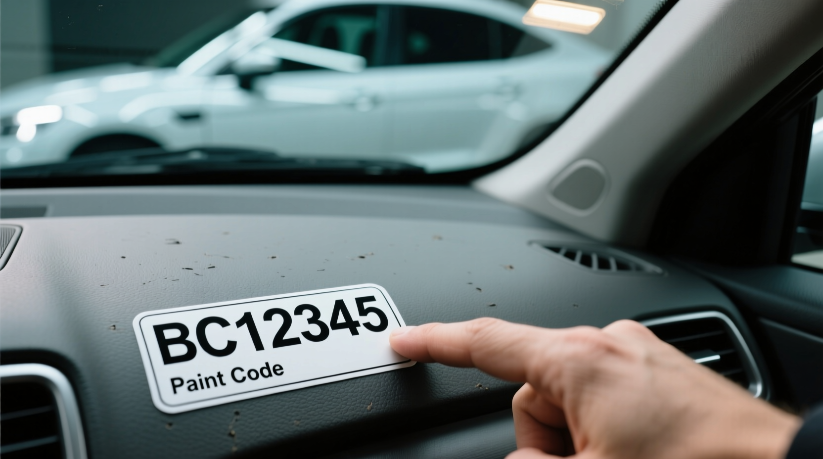 how do i find the colour of my car
