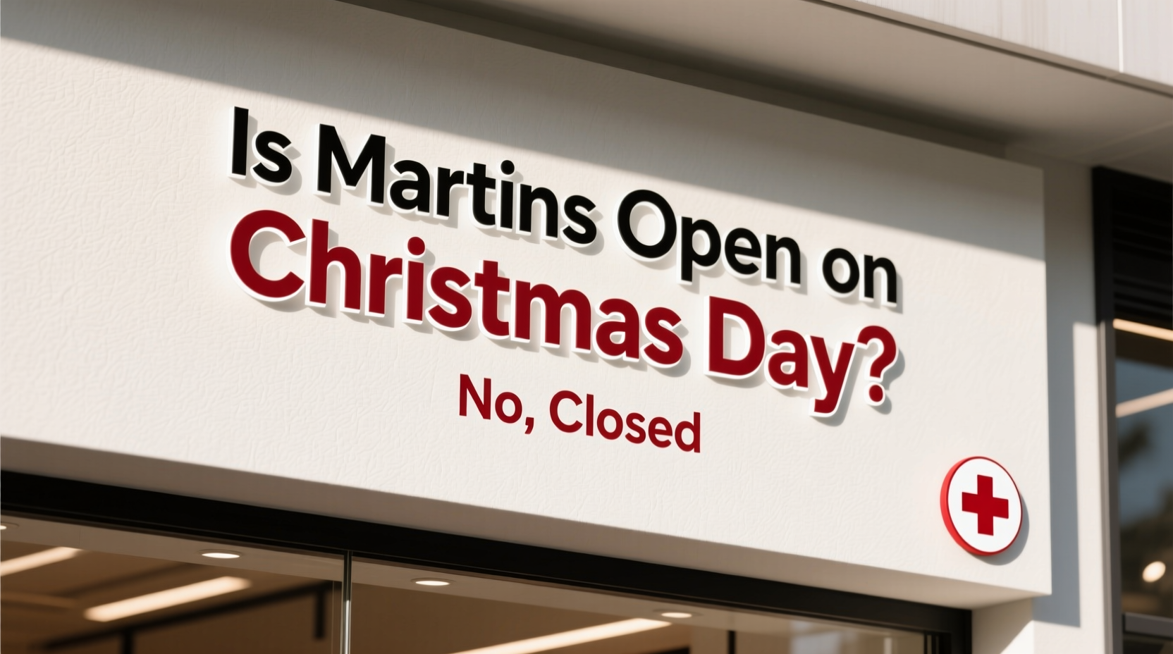 is martins open on christmas day