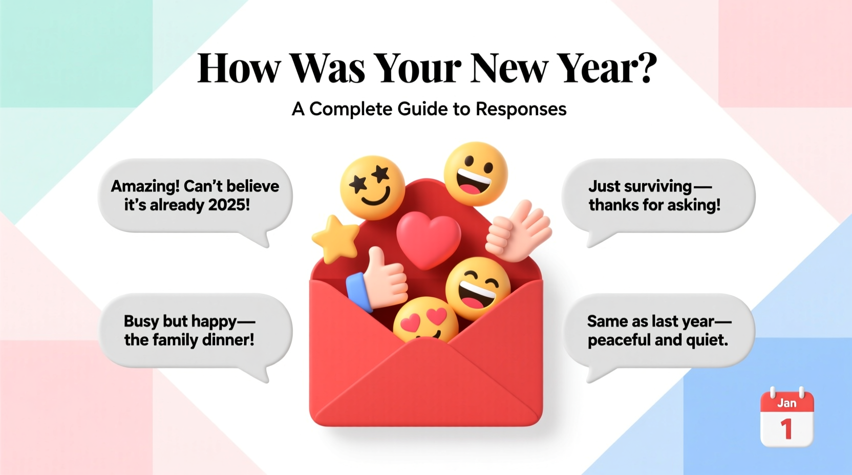 how was your new year reply