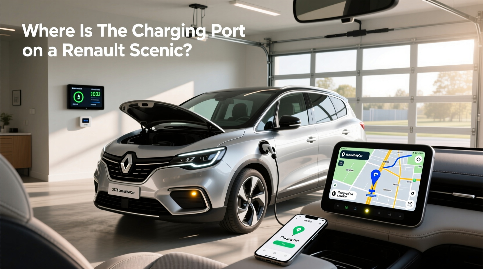 How to Choose GPS for Renault Scenic 2 & Locate Charging Port