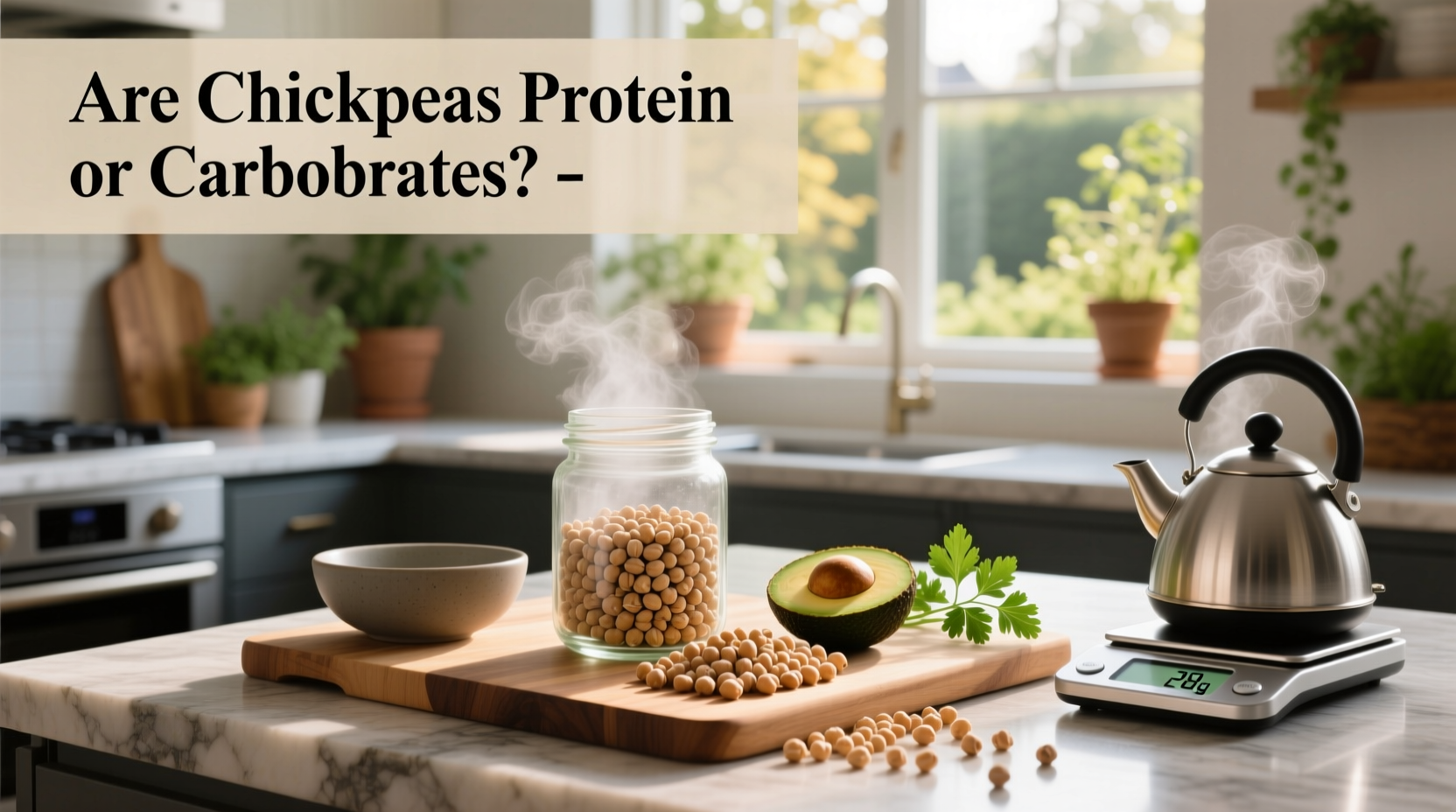 are chickpeas protein or carbs