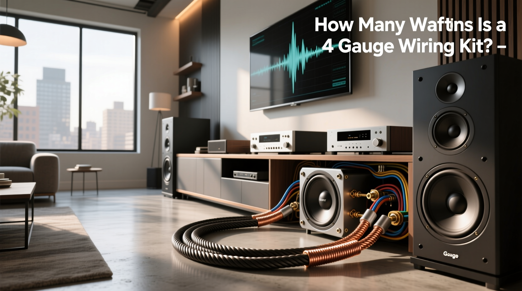 Subwoofer Wiring Kit 4 Gauge Guide: How to Choose Right