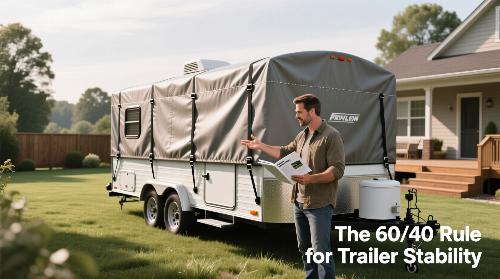 How to Choose Utility Trailer Cover, What Is the 60 40 Rule for Trailers?