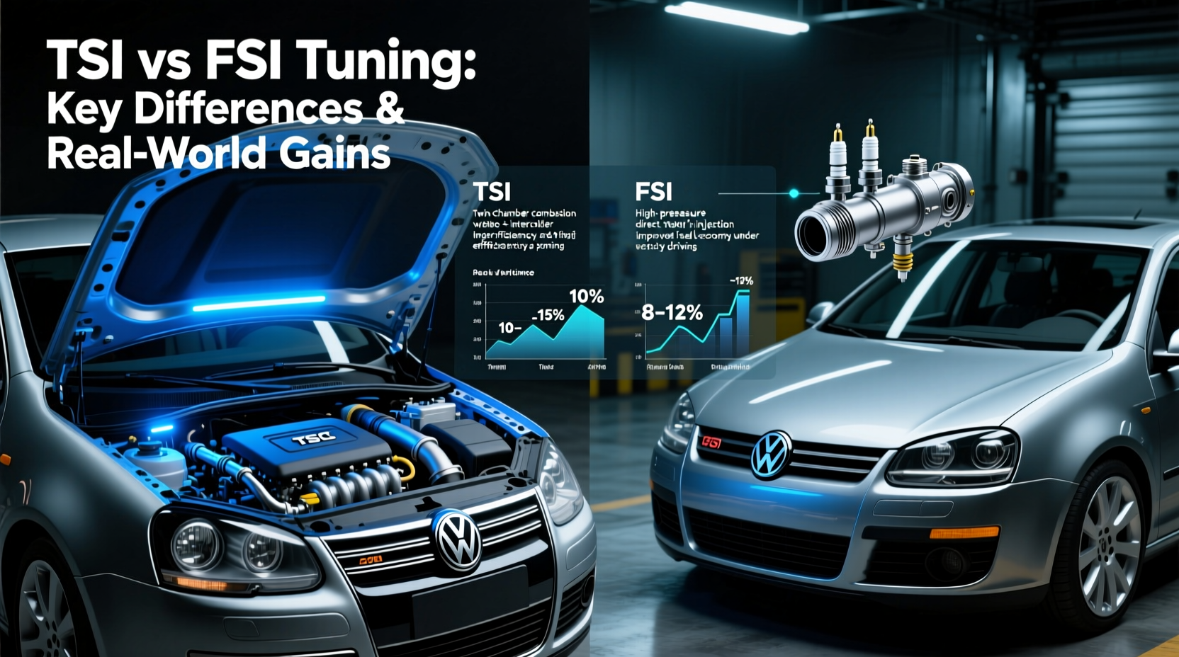 golf5 tsi vs fsi tuning