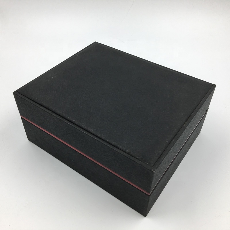 Classic Custom Luxury Single Leather Watch Box With Cushion