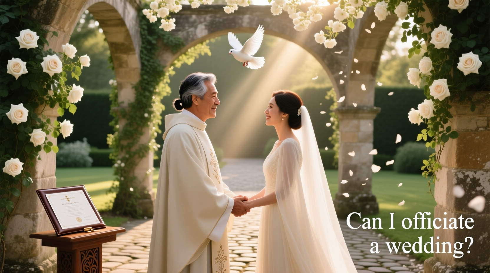 can i officiate a wedding