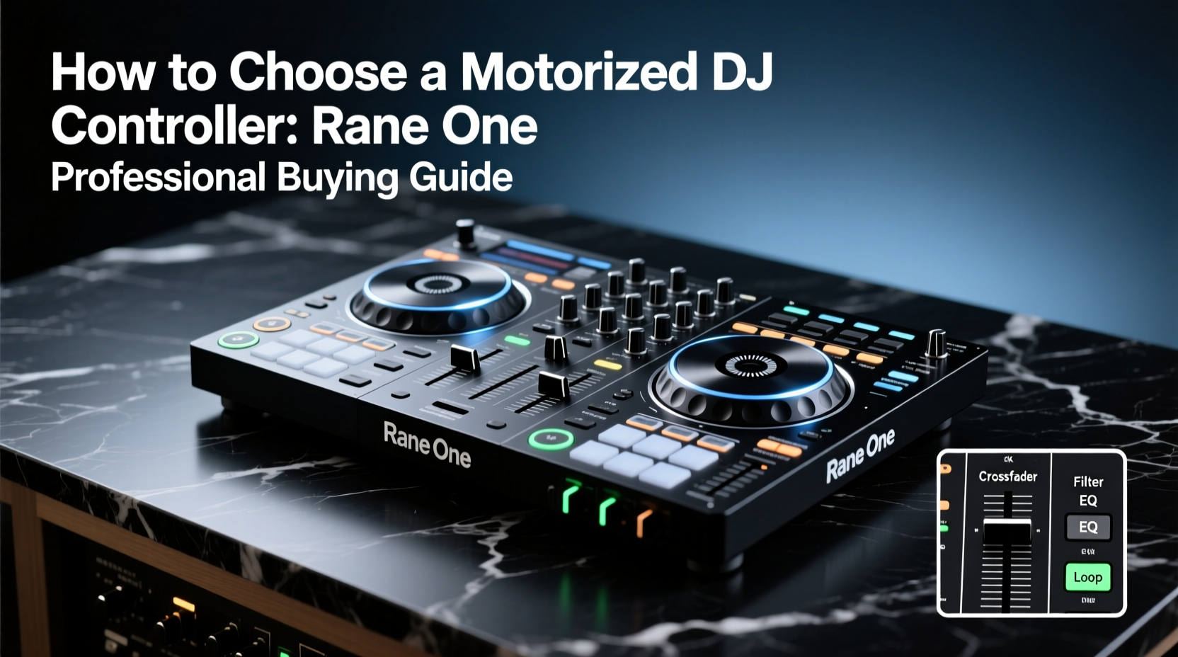 motorized dj controller brand new rane one professional