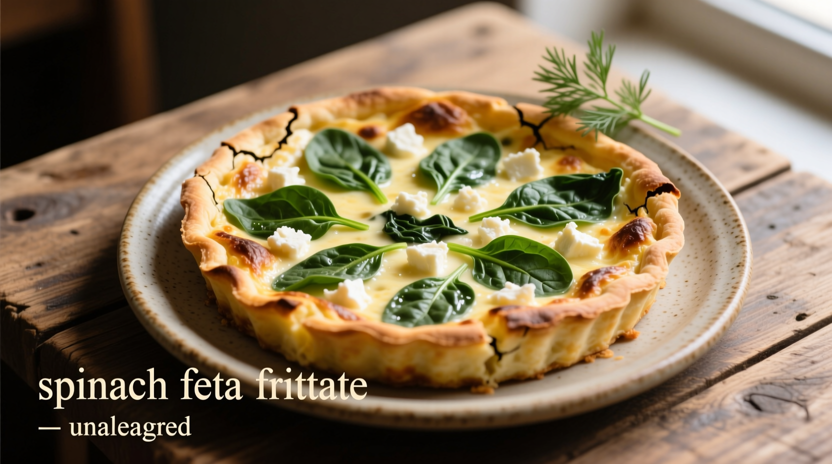 Perfect Spinach Feta Frittata Recipe in 30 Minutes