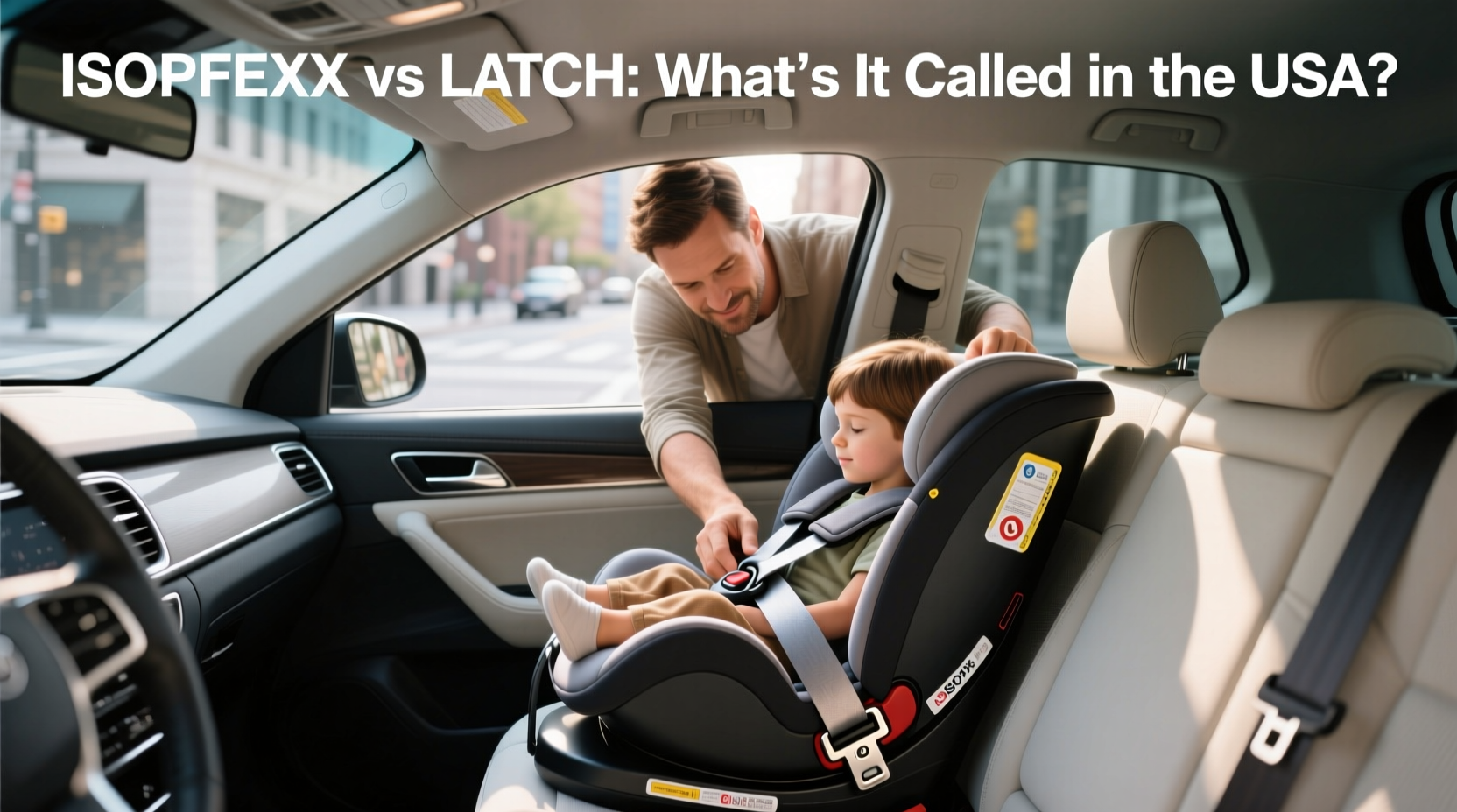 ISOFIX vs LATCH guide: how to choose safely