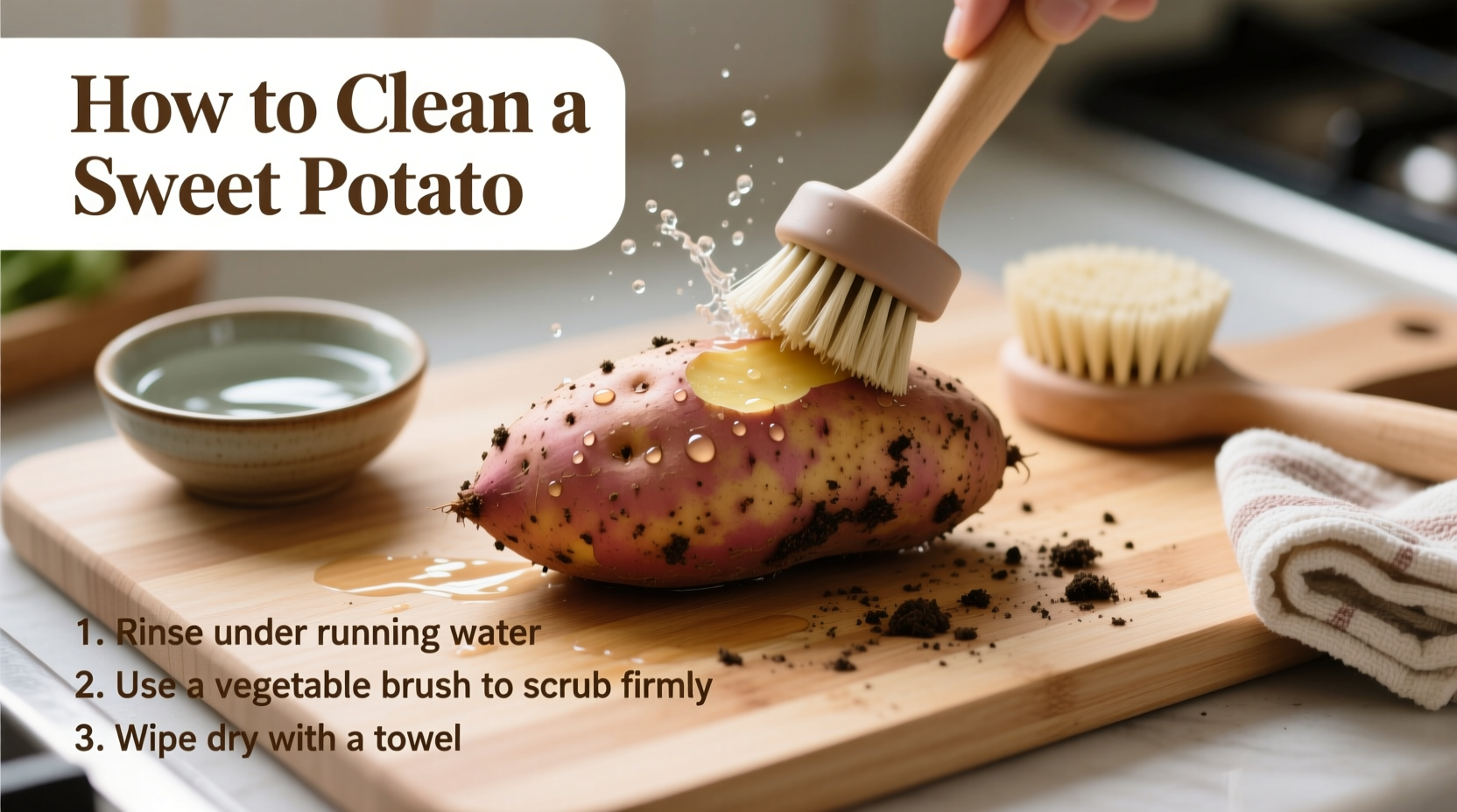 How to Clean a Sweet Potato: Fast & Effective Method