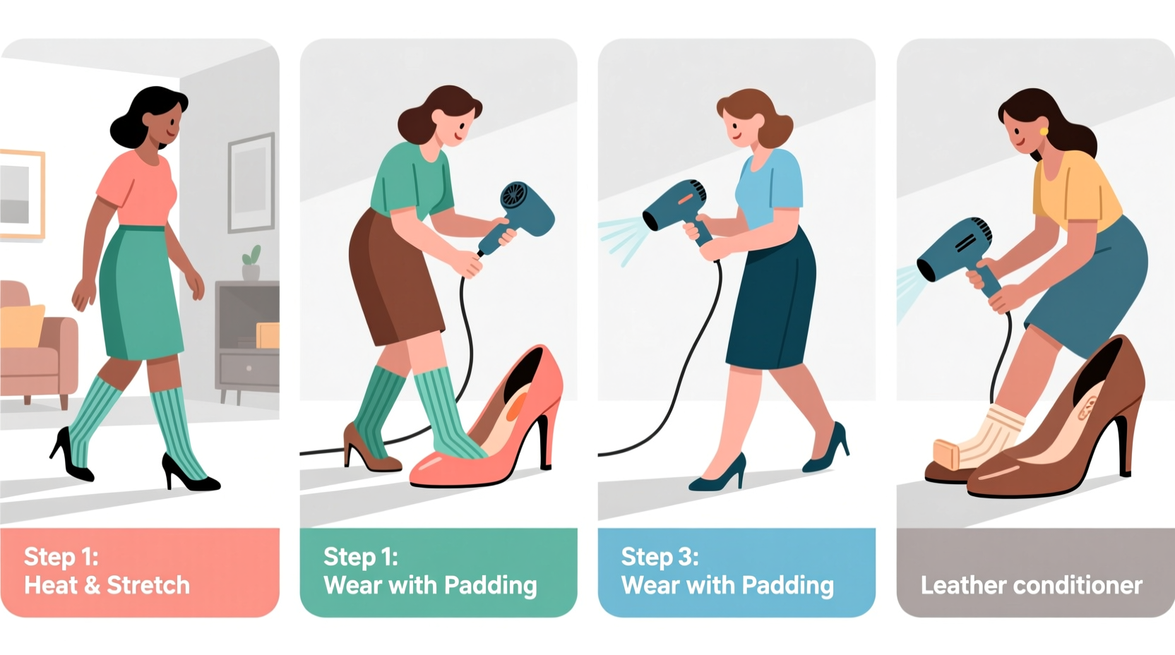 effective techniques to comfortably break in new high heels faster