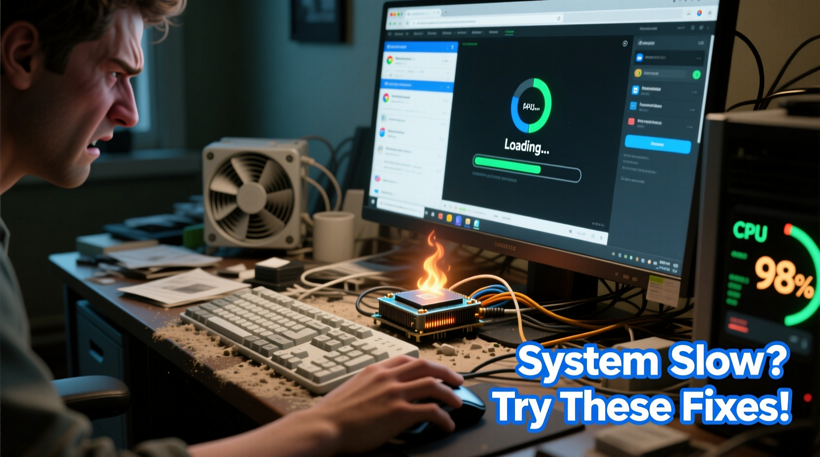 why is my computer so slow troubleshooting speed up tips