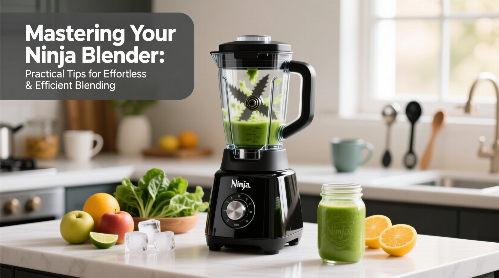 mastering your ninja blender practical tips for effortless and efficient blending