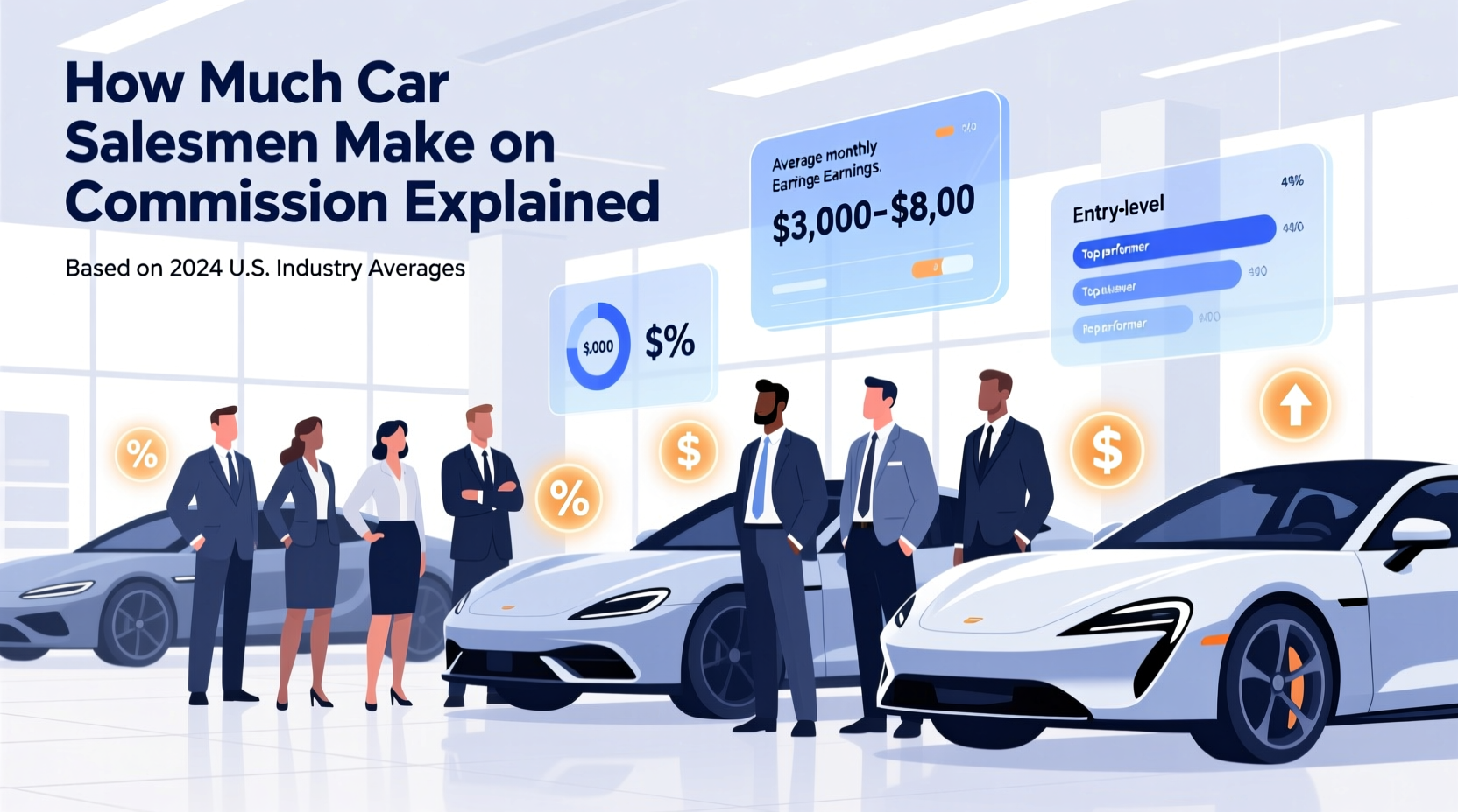 how much do car salesmen make on commission
