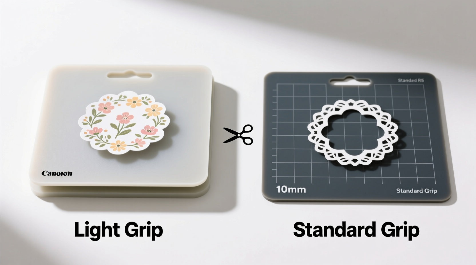 cricut light grip vs standard grip mat when do i actually need the lighter hold