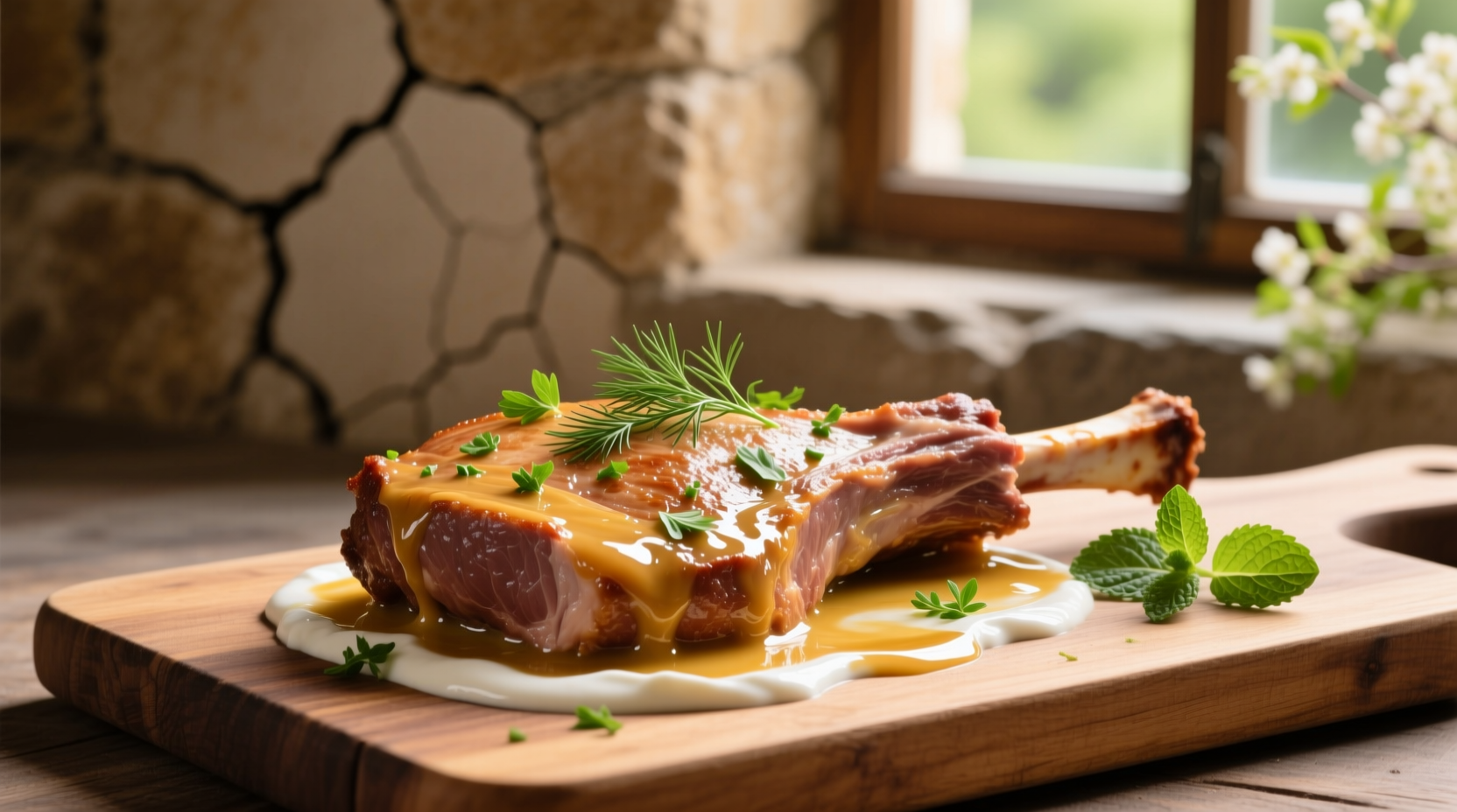 marinate your easter lamb in labneh
