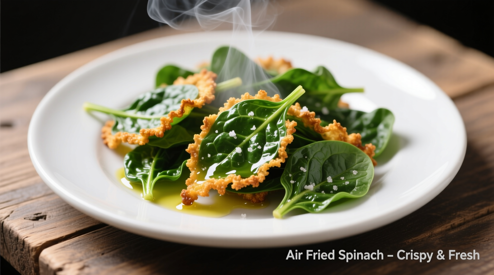Perfect Air Fried Spinach: Crispy & Nutrient-Rich in 10 Minutes