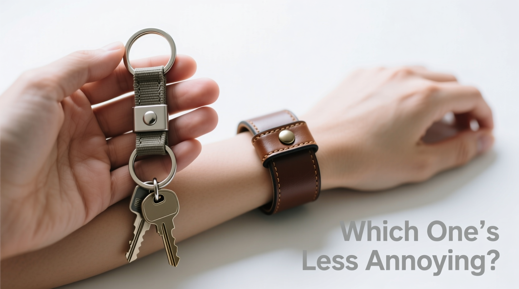 hand strap keychain vs wristlet which ones actually less annoying to carry around