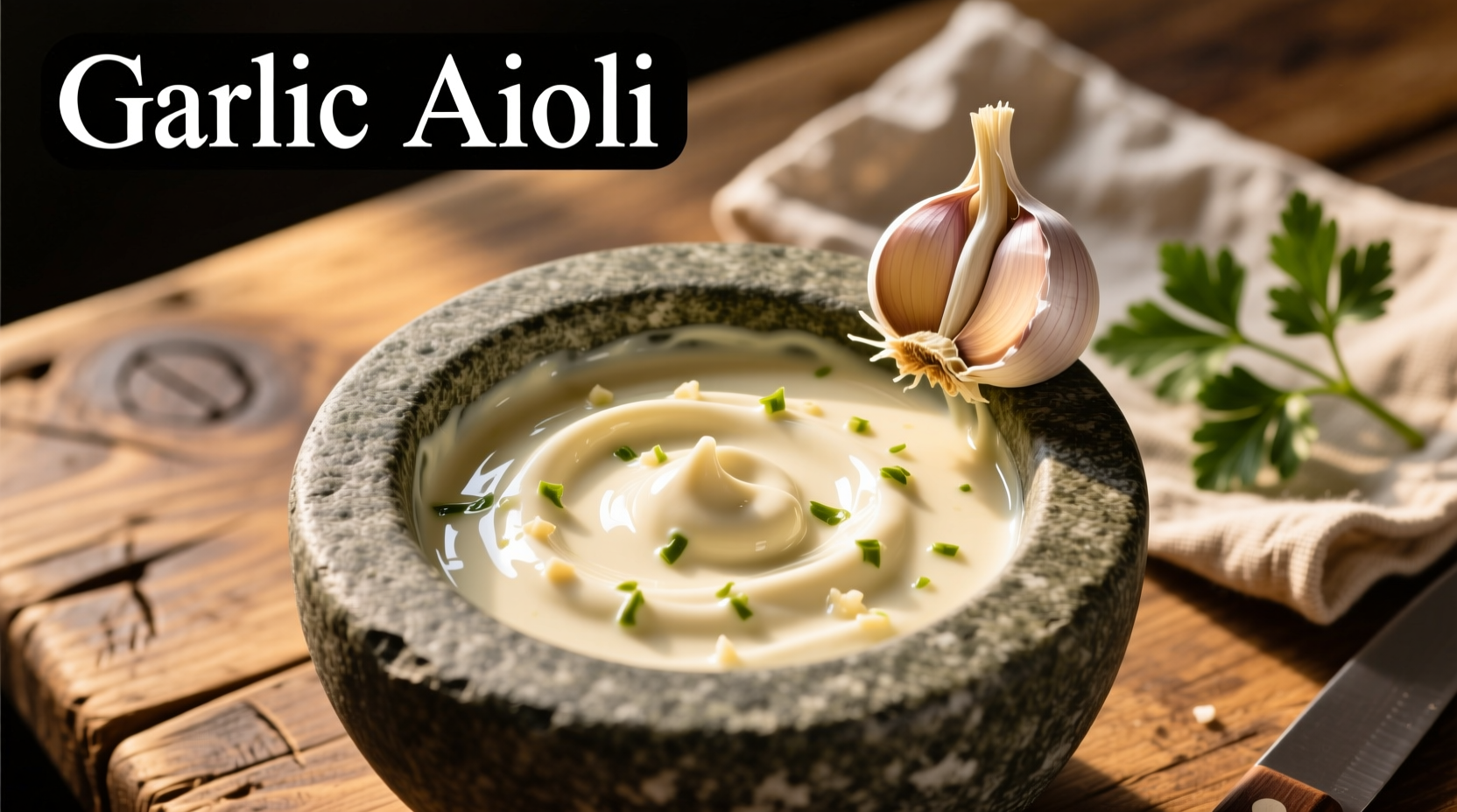 What Is Garlic Aioli? Authentic Definition & Uses