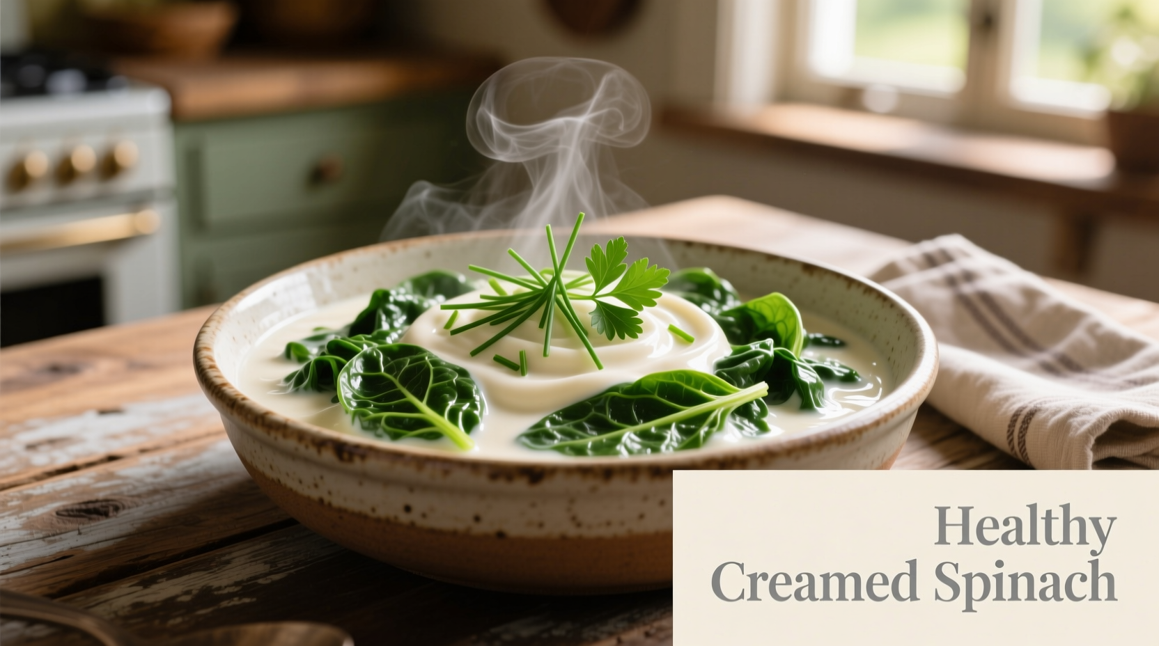 Healthy Creamed Spinach: Lighter Recipe Without Sacrificing Flavor