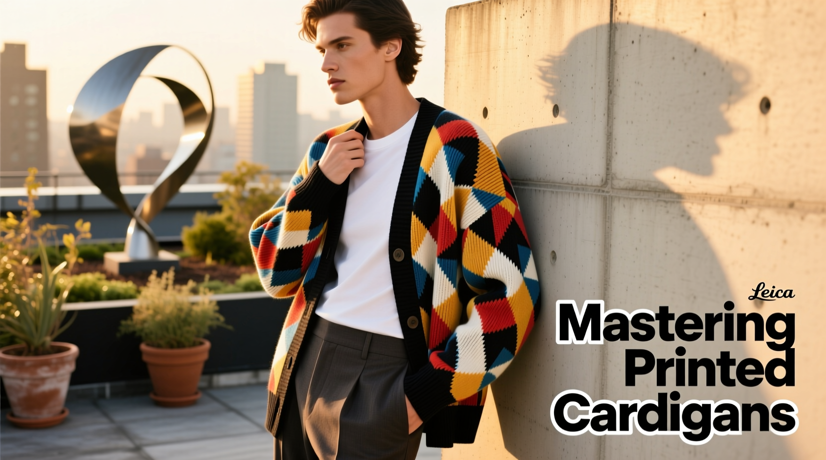 mastering printed cardigans creative ways to elevate your wardrobe with bold prints