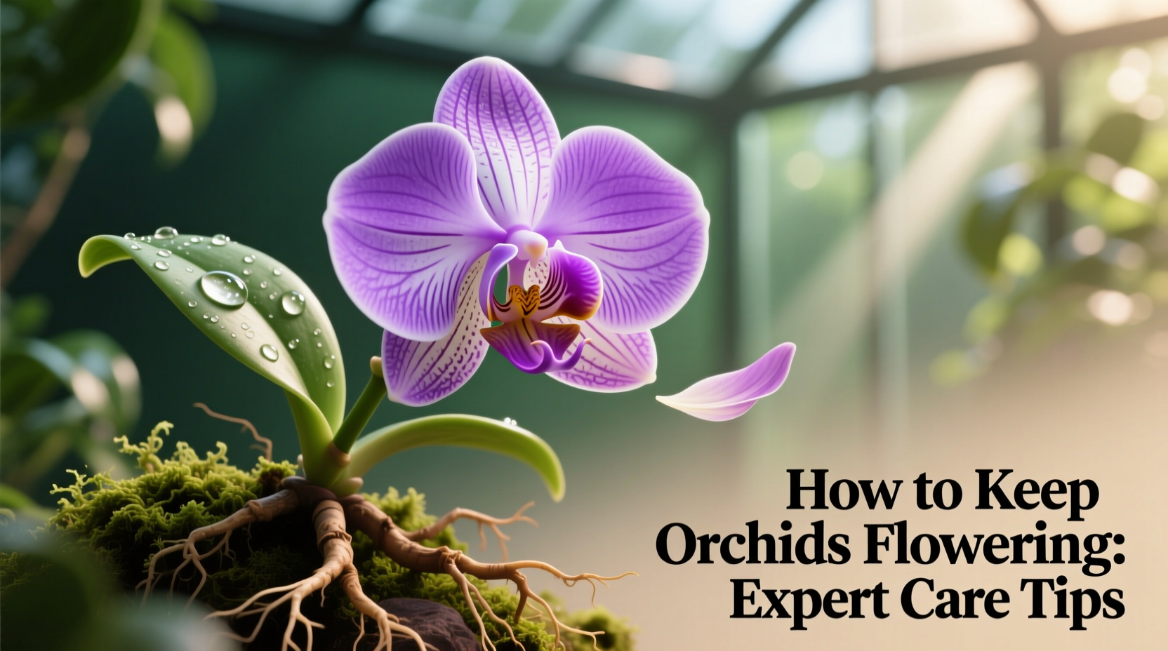 how to keep orchids flowering