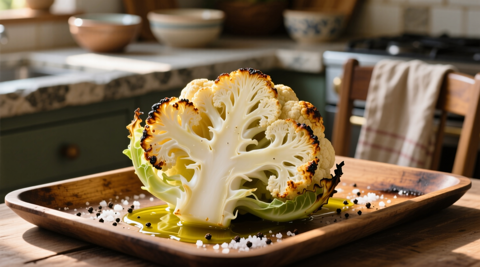 Perfect Baked Cauliflower: Crispy, Flavorful & Simple
