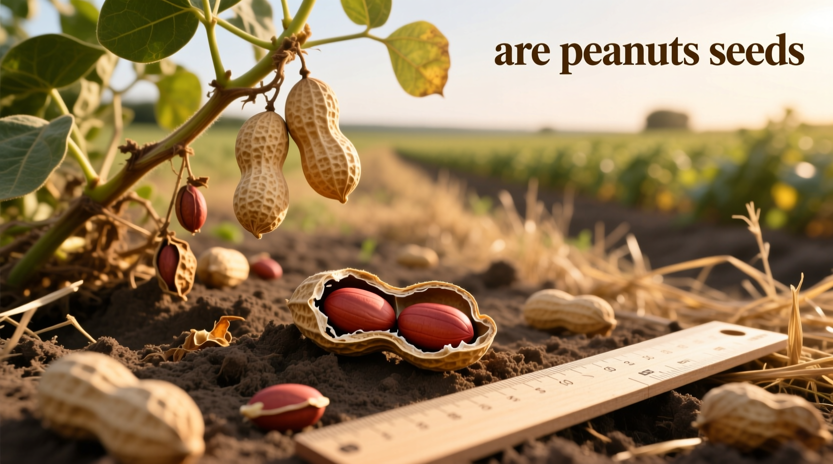 are peanuts seeds or nuts