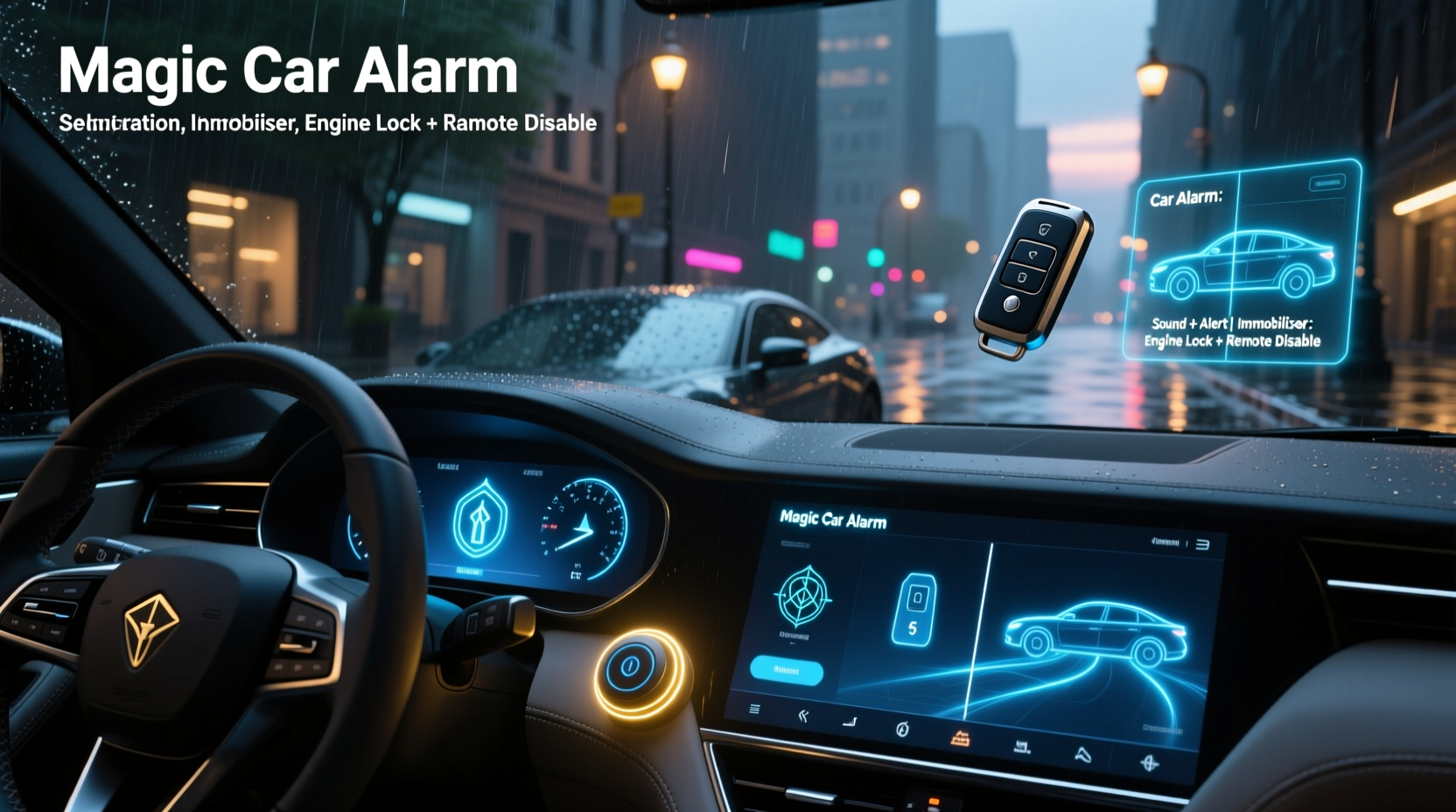 How to Choose Magic Car Alarm & Immobilizer Differences