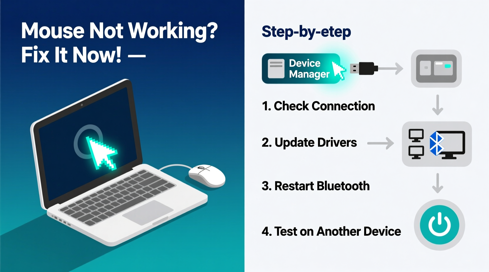 mouse not working troubleshooting tips solutions 2