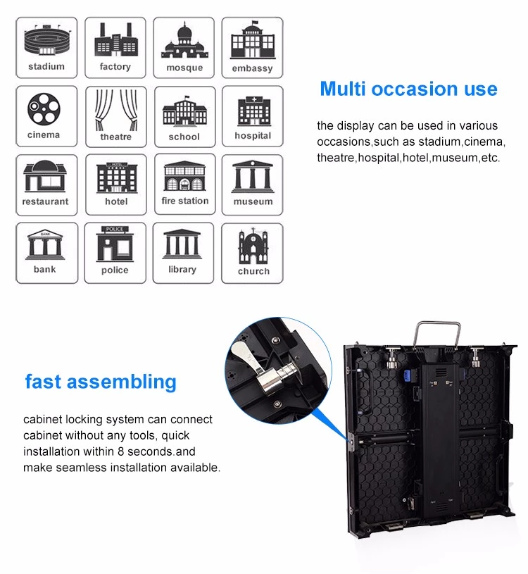 Màn Hình LED Quảng Cáo BSLED P2.6/P2.976/P3.91/P4.81 Cho Digital Signage