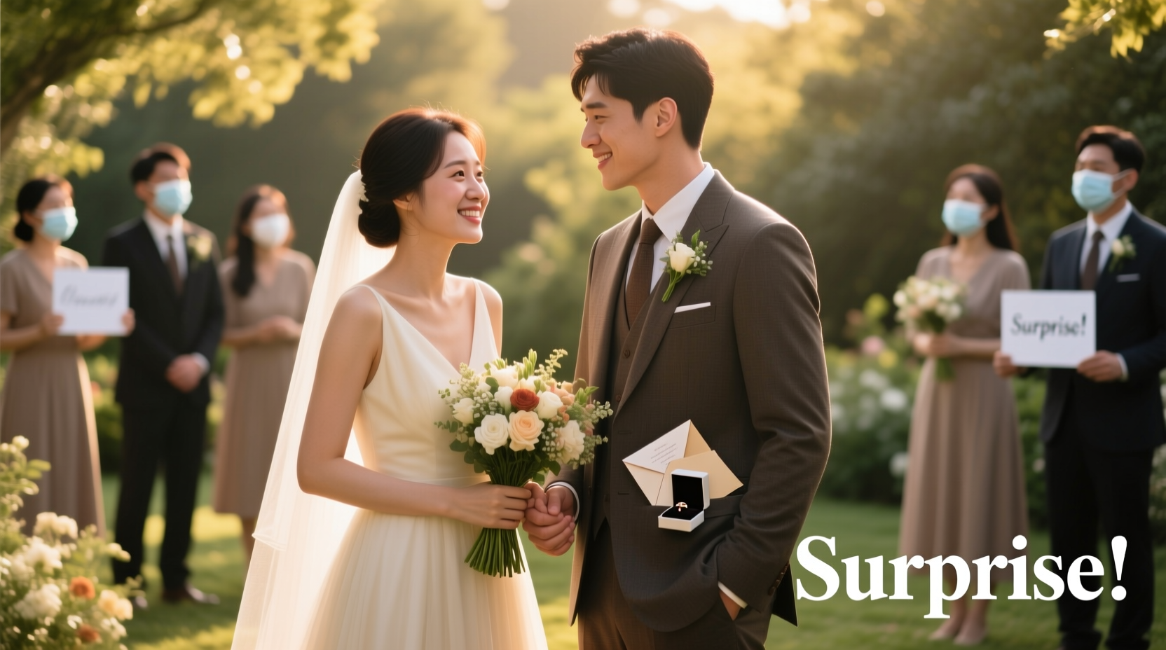 how to plan a surprise wedding